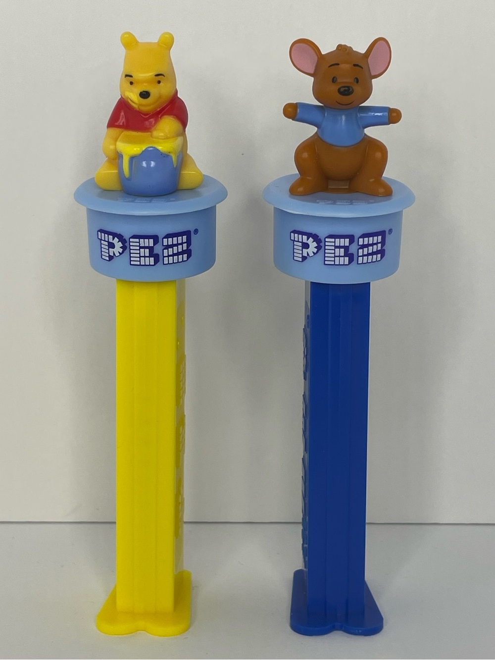 Disney Winnie the Pooh & Roo Click 'N Play PEZ Dispensers 2010 Retired Rare